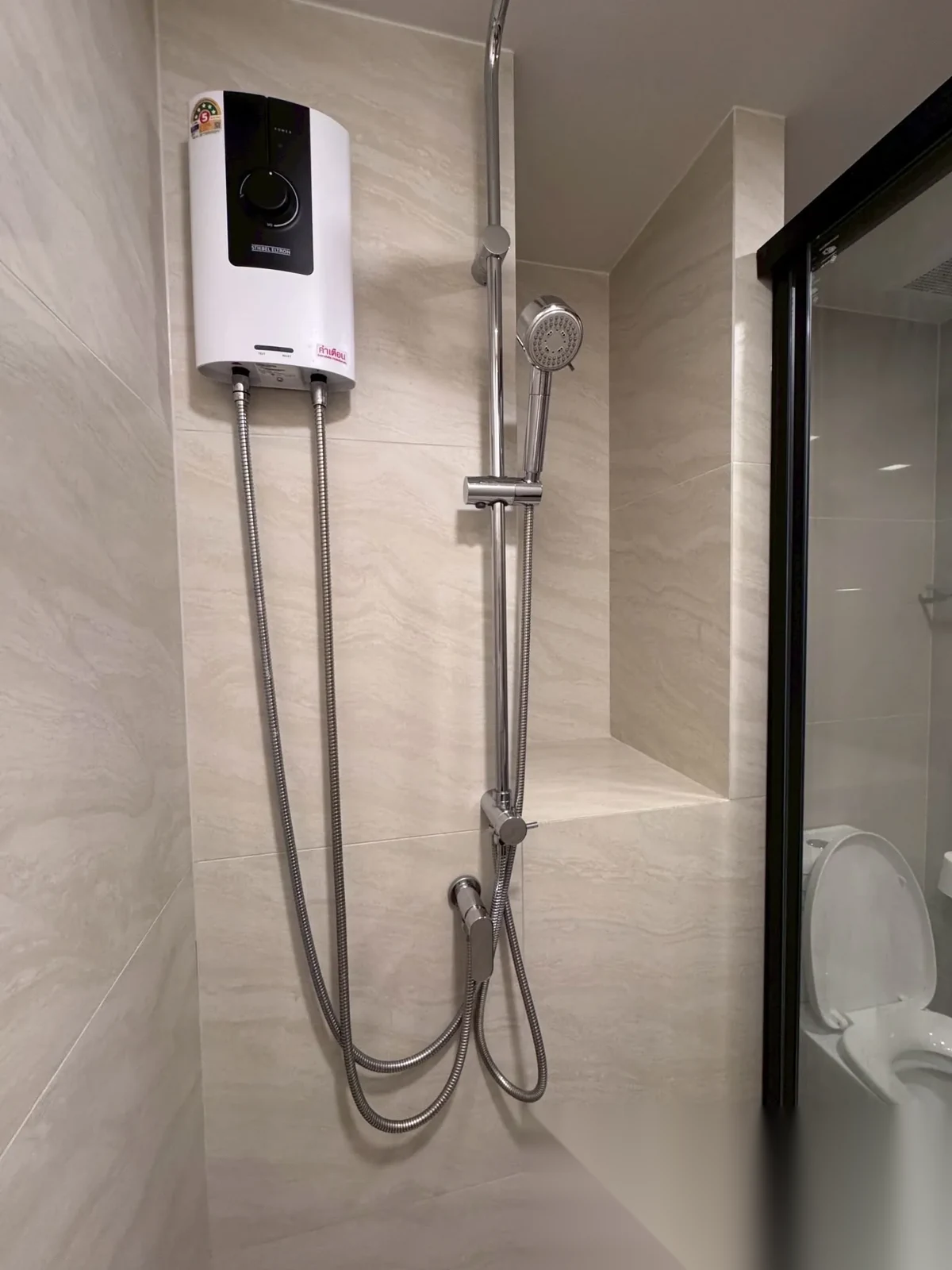 Studio Apartment for rent at The Base Rise complex · Wichit · Pool View — photo 5