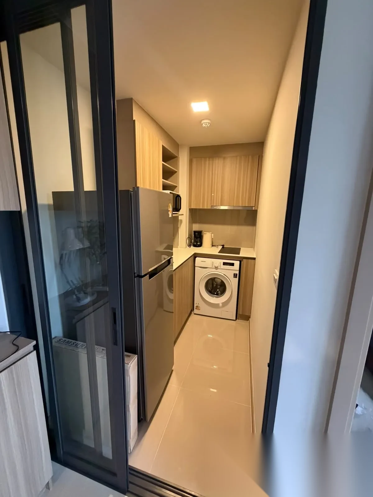 Апартаменты 2BR в ЖК The Base Rise · Вичит · Вид на бассейн — фото 4