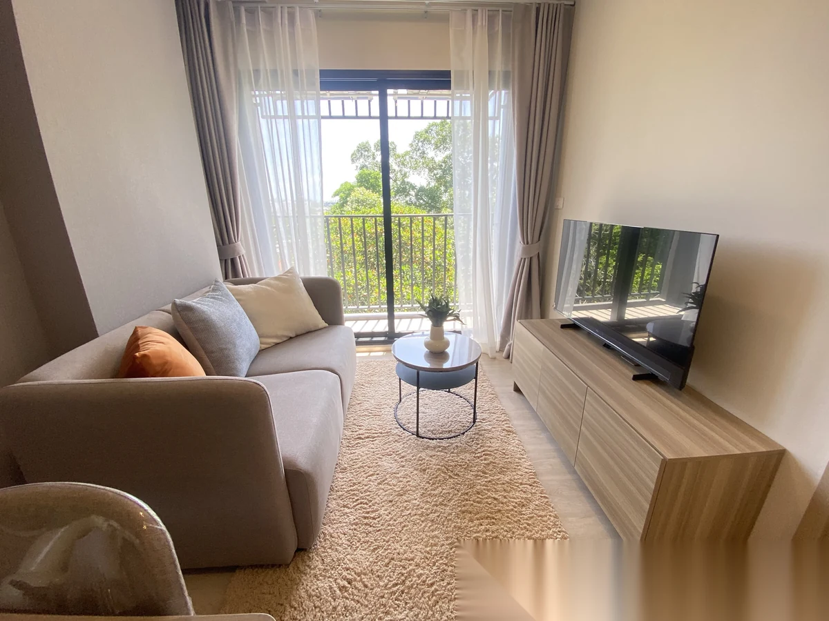 Апартаменты 1BR в ЖК The Base Cherngtalay · Чернг Тале / Bang Tao · Выход к бассейну — фото 2
