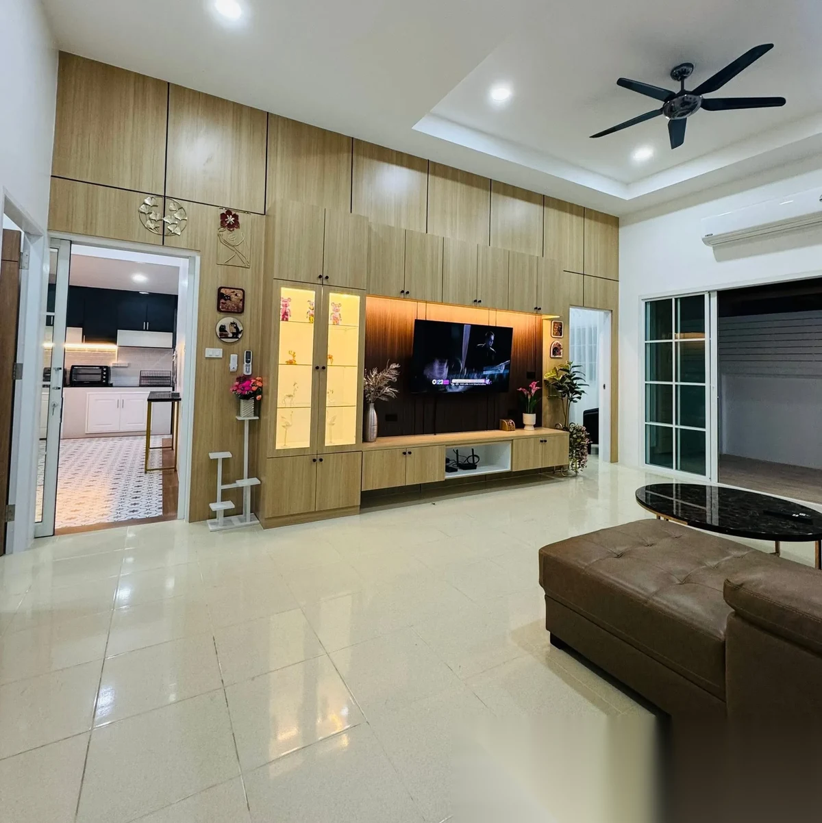 3 Bedroom Townhouse for rent at Chao Fah Garden Home 3 complex · Ko Kaeo · Garden View — photo 11