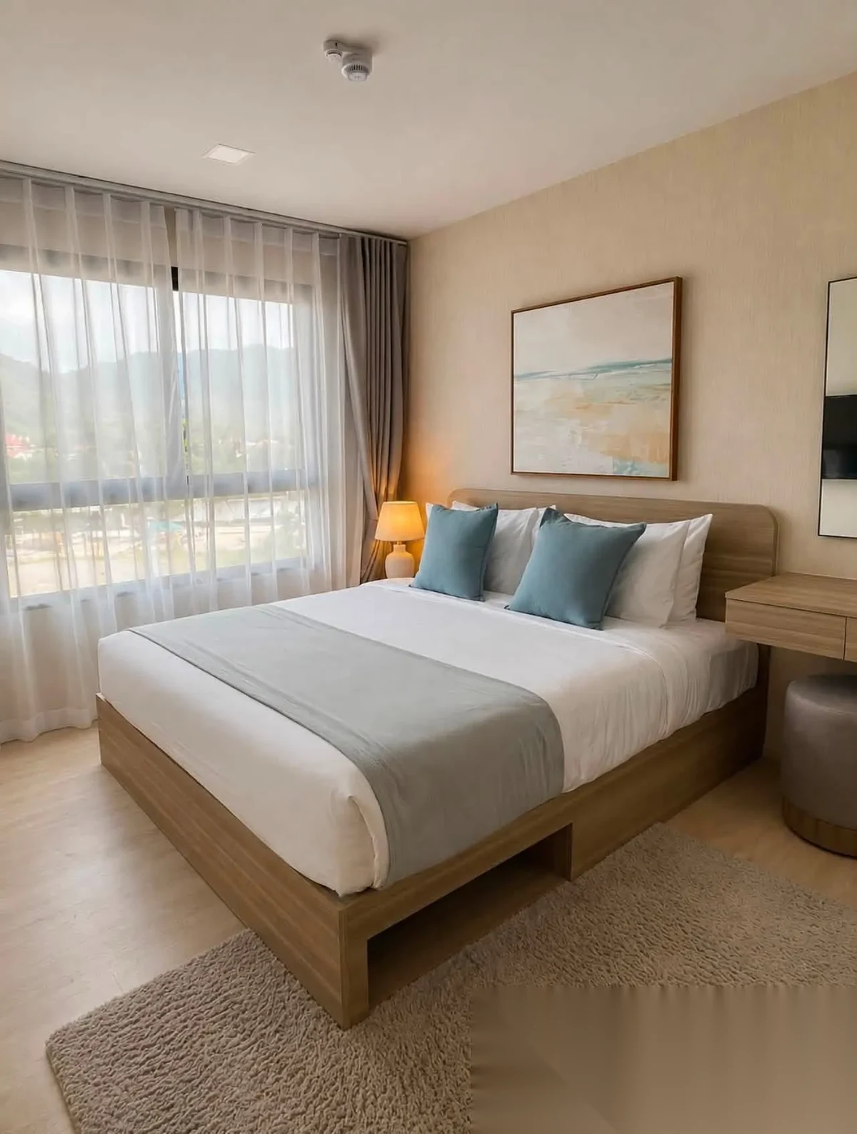 2 Bedroom Apartment for rent at The Base Cherngtalay complex · Choeng Thale · Pool Access — photo 3