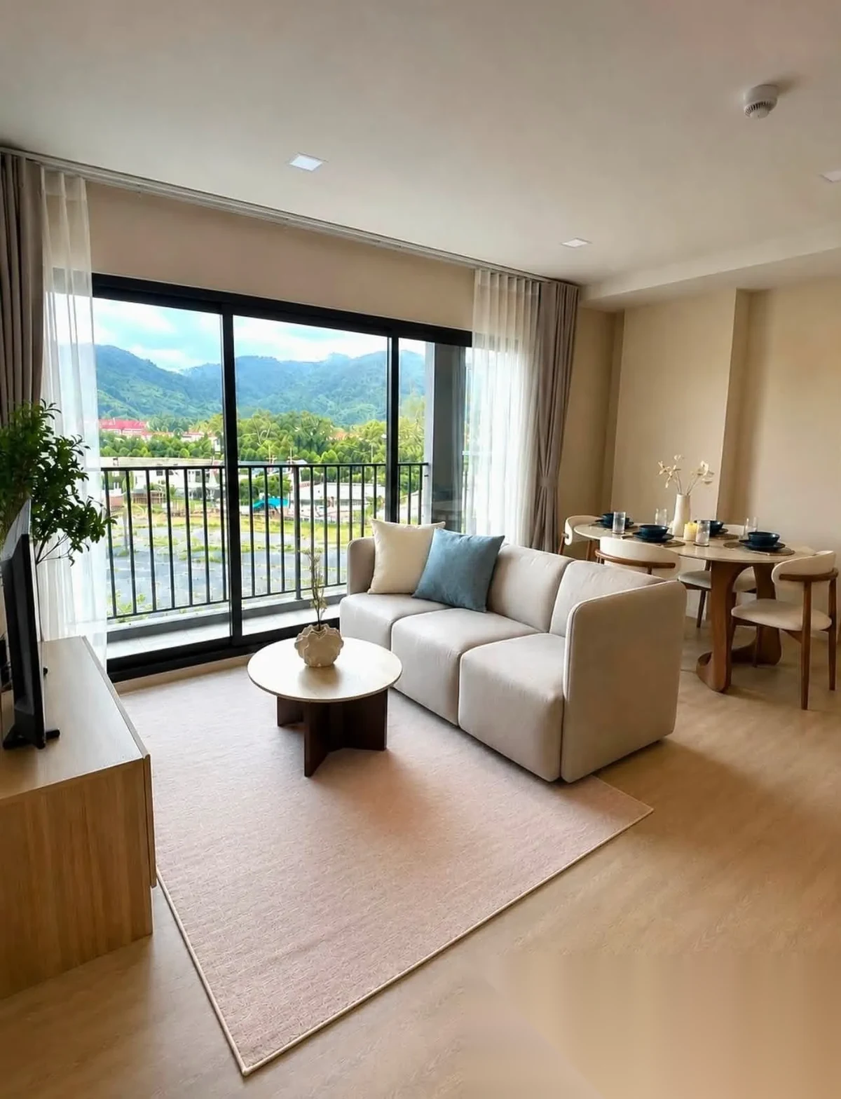 2 Bedroom Apartment for rent at The Base Cherngtalay complex · Choeng Thale · Pool Access — photo 5