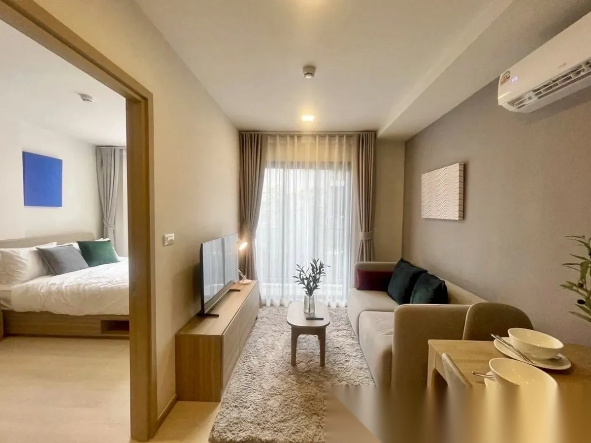 Апартаменты 1BR в ЖК The Base Rise · Вичит · Выход к бассейну — фото 2