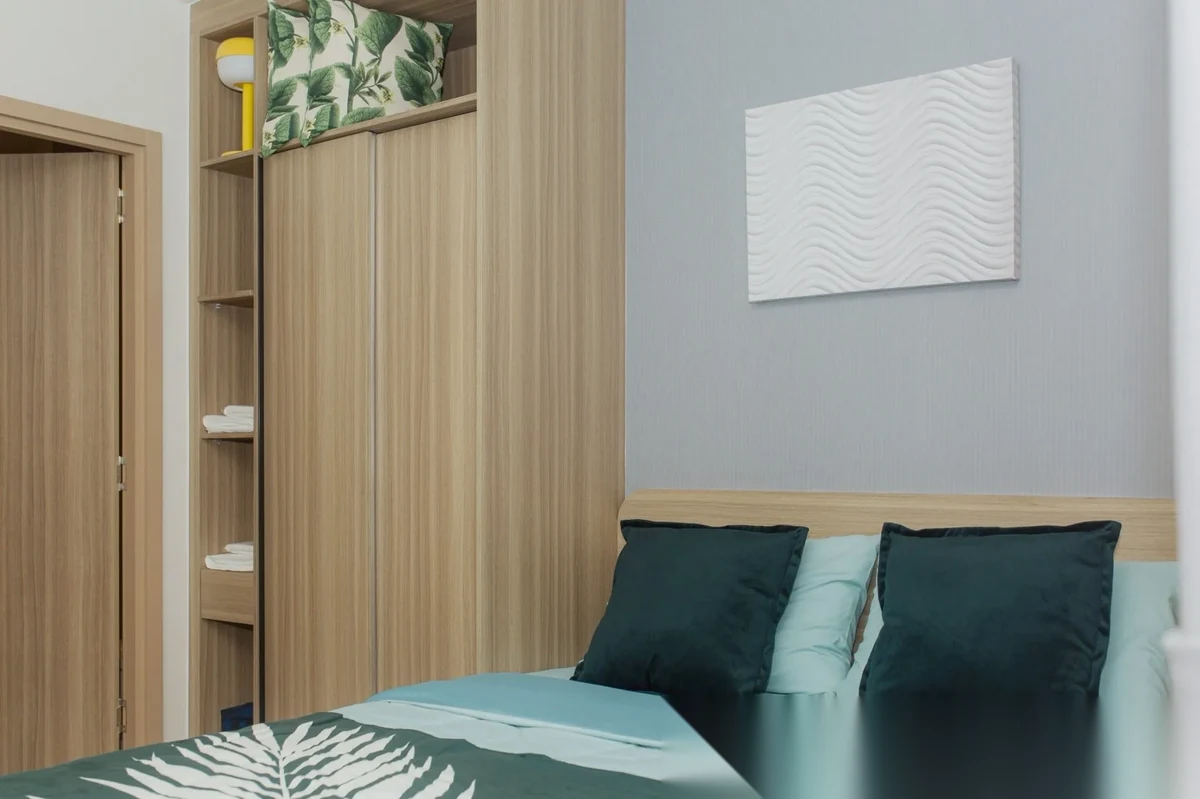 Апартаменты 1BR в ЖК The Base Rise · Вичит · Вид на бассейн — фото 7