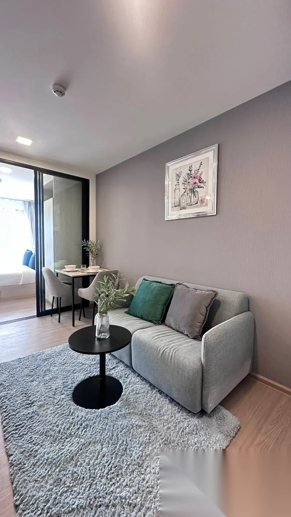 Апартаменты 1BR в ЖК THE BASE Bukit · Вичит · Выход к бассейну — фото 3