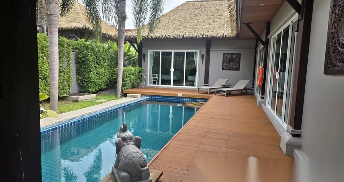2 Bedroom Villa for rent at Tropical Green Estate complex · Rawai · Pool View — photo 2