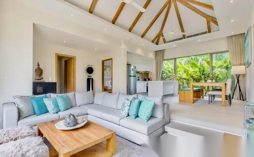 3 Bedroom Villa for rent at Trichada Villas complex · Choeng Thale · Pool View — photo 2