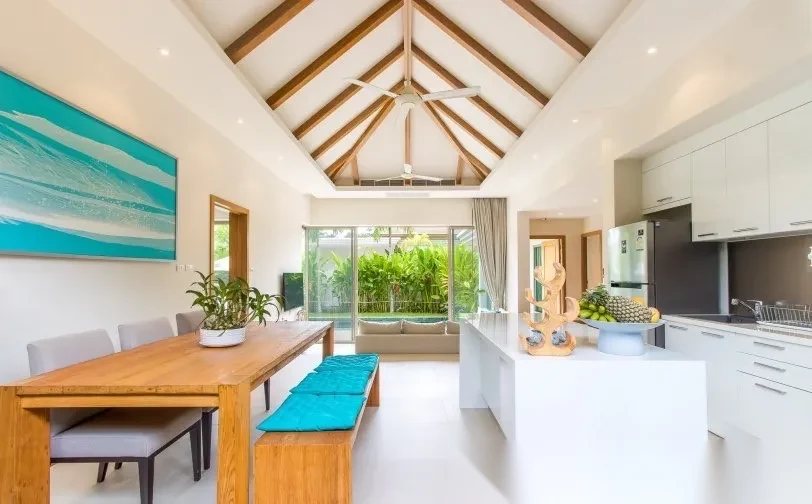 3 Bedroom Villa for rent at Trichada Villas complex · Choeng Thale · Pool View — photo 3