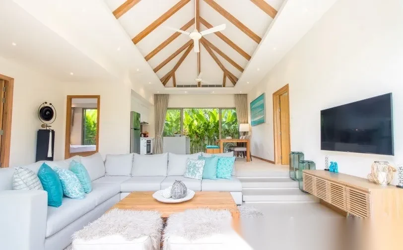 3 Bedroom Villa for rent at Trichada Villas complex · Choeng Thale · Pool View — photo 4