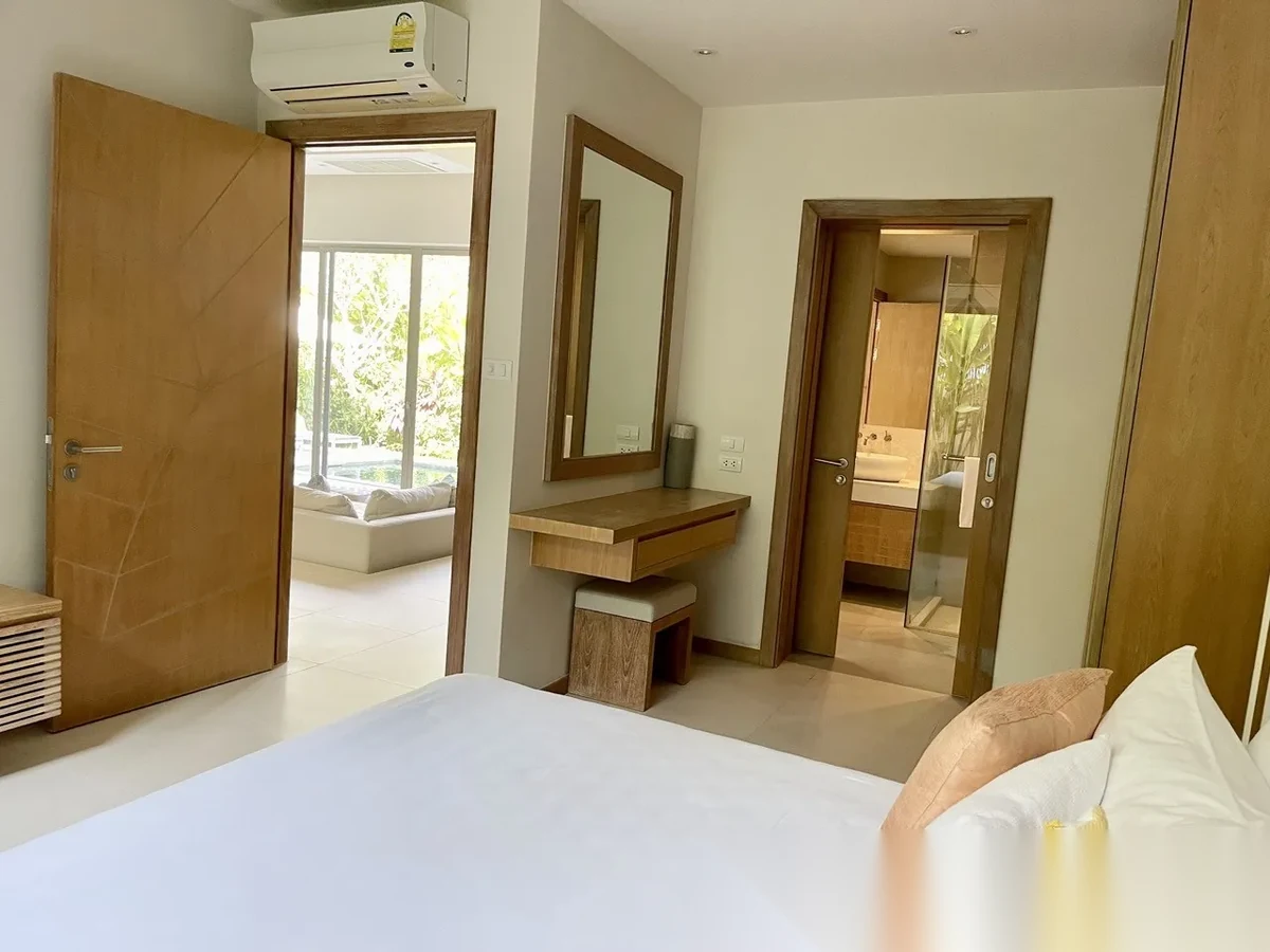 3 Bedroom Villa for rent at Trichada Villas complex · Choeng Thale · Pool View — photo 8