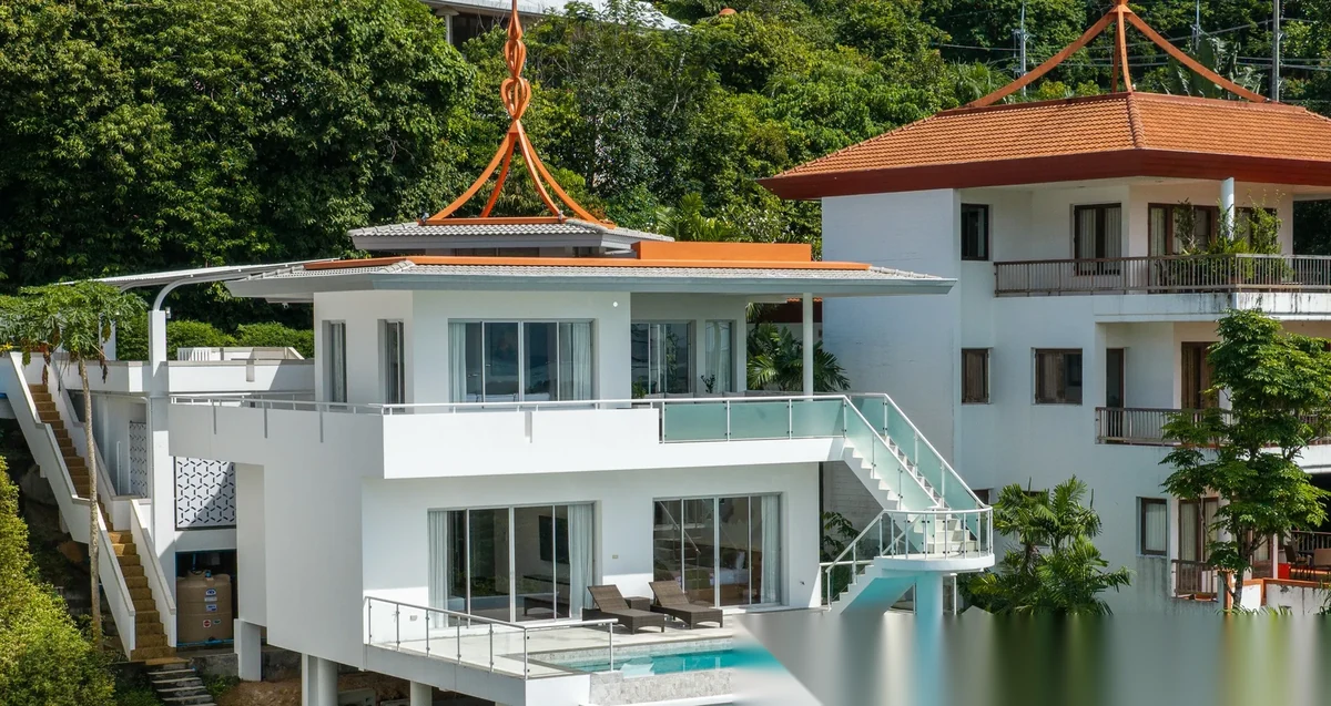 3 Bedroom Villa for rent at Mom Tri's Villas Grand Cru complex · Rawai · Sea View — photo 2
