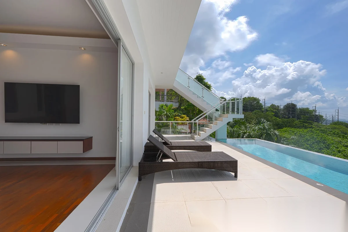 3 Bedroom Villa for rent at Mom Tri's Villas Grand Cru complex · Rawai · Sea View — photo 8