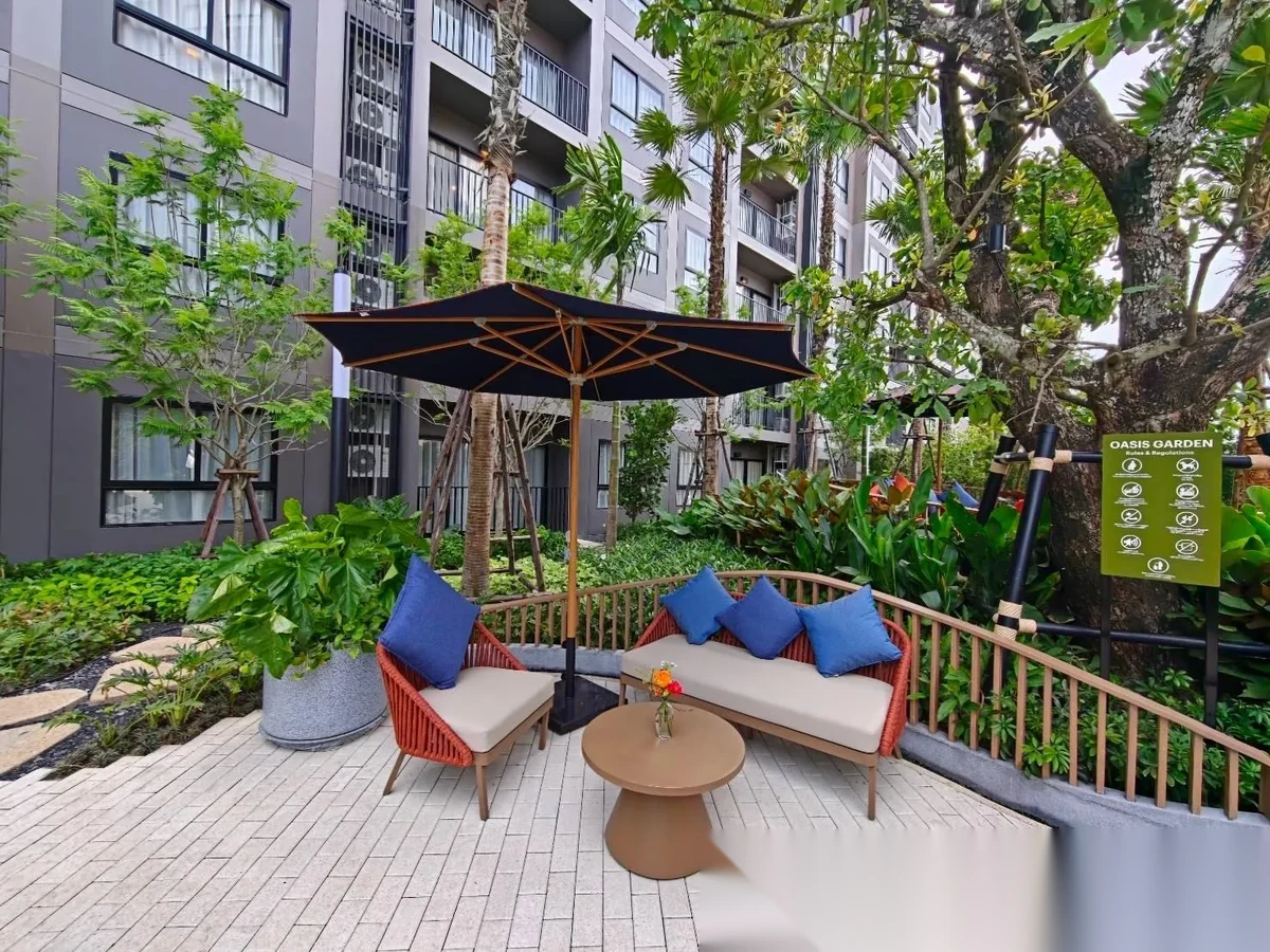 1 Bedroom Apartment for rent at The Base Cherngtalay complex · Choeng Thale · Pool Access — photo 3