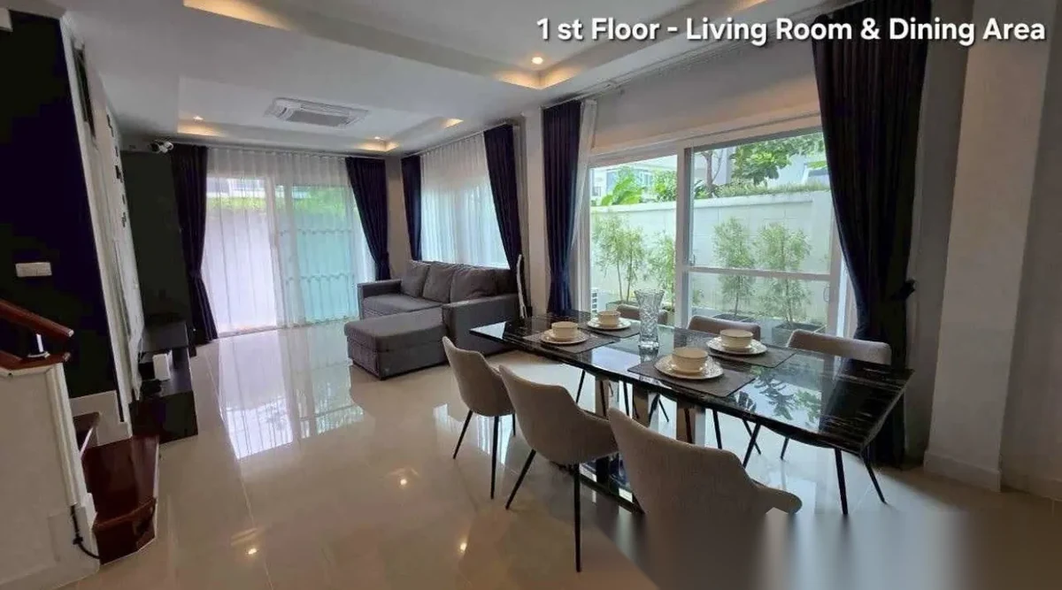 3 Bedroom House for rent at Supalai Bella Thalang Phuket complex · Thep Krasattri — photo 3