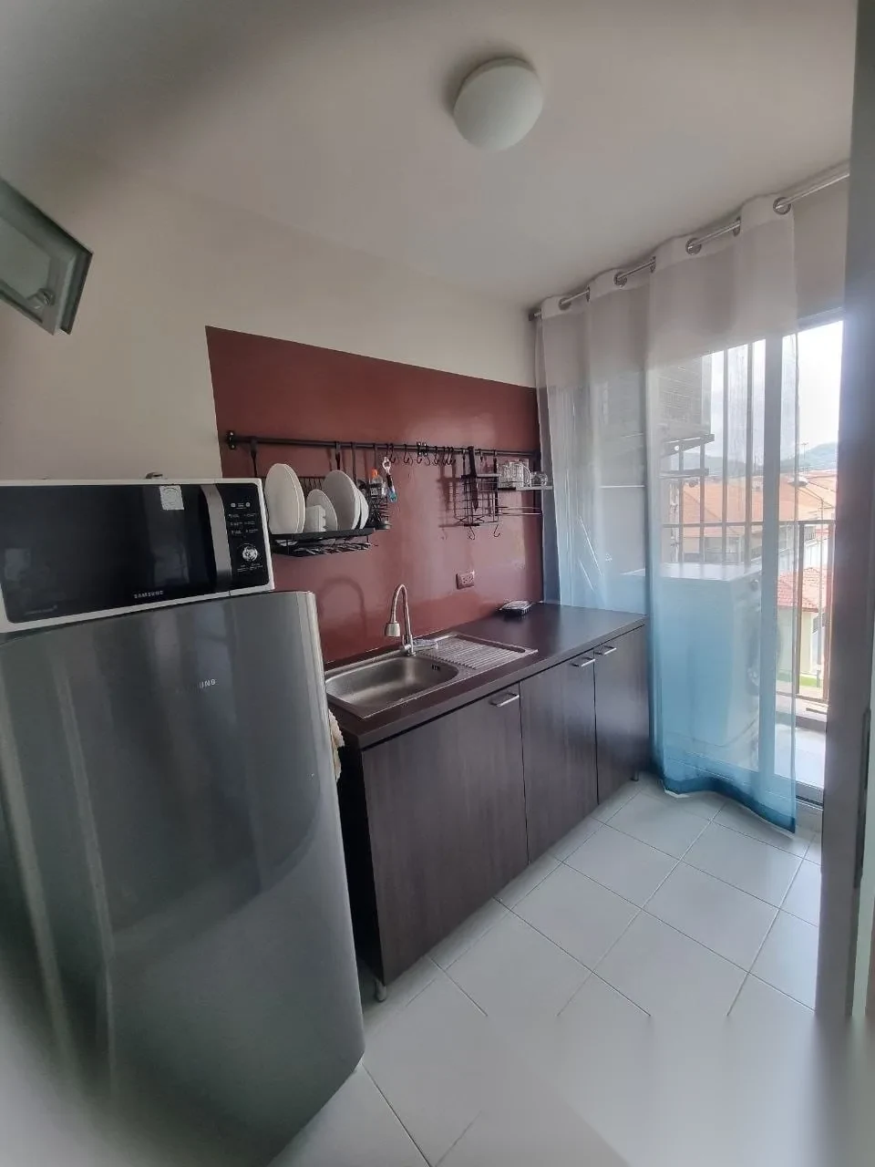 Апартаменты студия в ЖК D Condo Creek · Кату · Выход к бассейну — фото 2