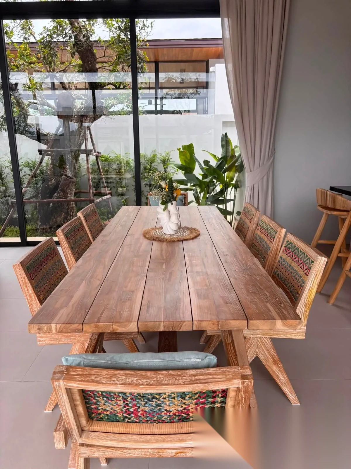 Вилла 3BR в комплексе Botanica Four Seasons - Spring Zen · Теп Красаттри · Вид на бассейн — фото 5