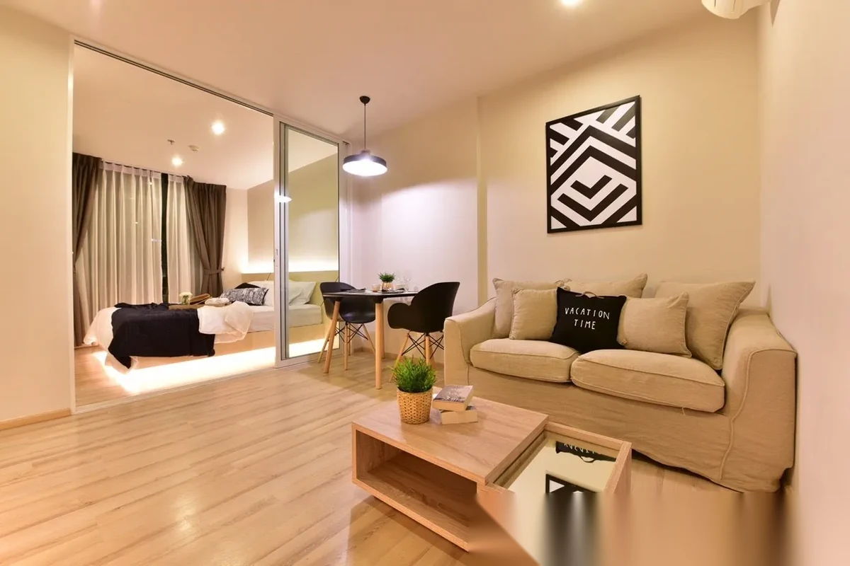 1 Bedroom Apartment for rent at The Base Height complex · Phuket Town · Garden View — photo 8
