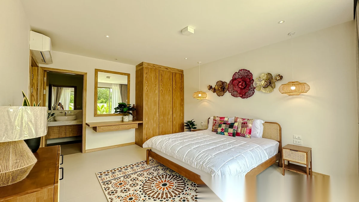 5 Bedroom Villa for rent at Trichada Essence complex · Thep Krasattri · Pool View — photo 7