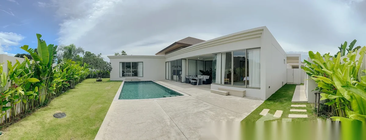 5 Bedroom Villa for rent at Trichada Essence complex · Thep Krasattri · Pool View — photo 10