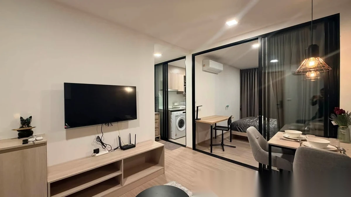 Апартаменты 1BR в ЖК THE BASE Bukit · Вичит · Выход к бассейну — фото 2