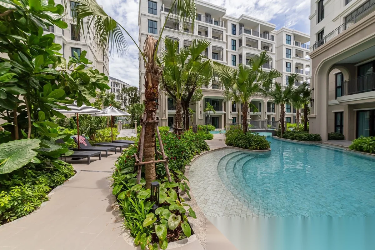 Studio Apartment for rent at The Title Legendary-Bang Tao complex · Choeng Thale · Garden View — photo 7