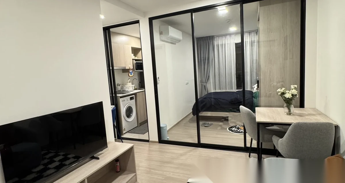 Апартаменты 1BR в ЖК THE BASE Bukit · Вичит · Вид в сад — фото 2