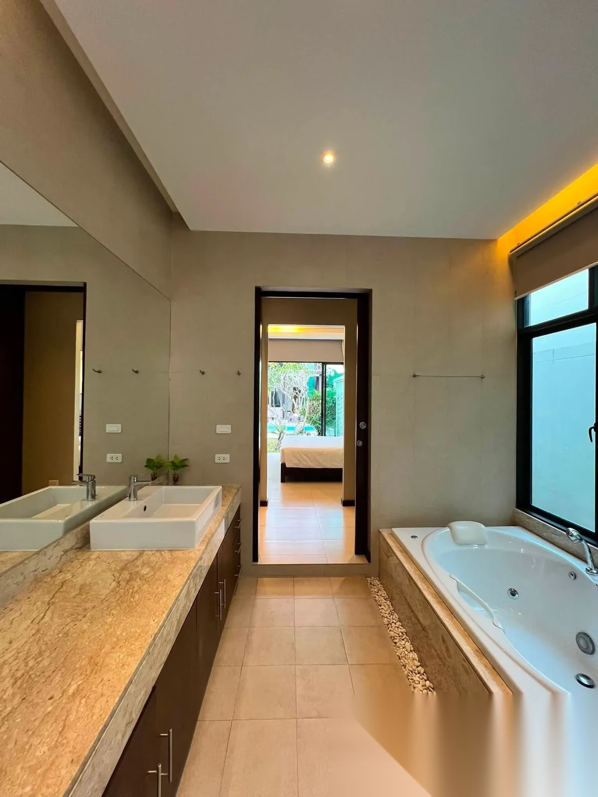 3 Bedroom Villa for rent at Baan Wana Pool Villas complex · Si Sunthon · Pool View — photo 5
