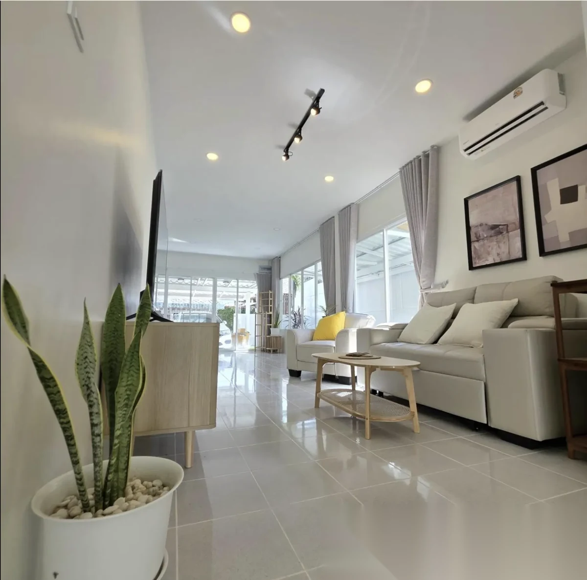 2 Bedroom House for rent at Baan Promphun Paklok complex · Pa Khlok · Garden View — photo 6