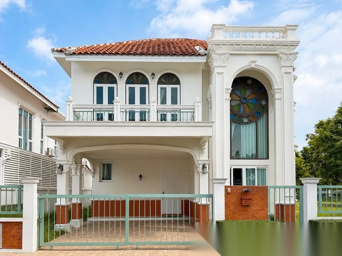 Дом 4BR в комплексе Supicha Sino Kohkaew 8 · Ко Каео · Вид в сад — фото 7