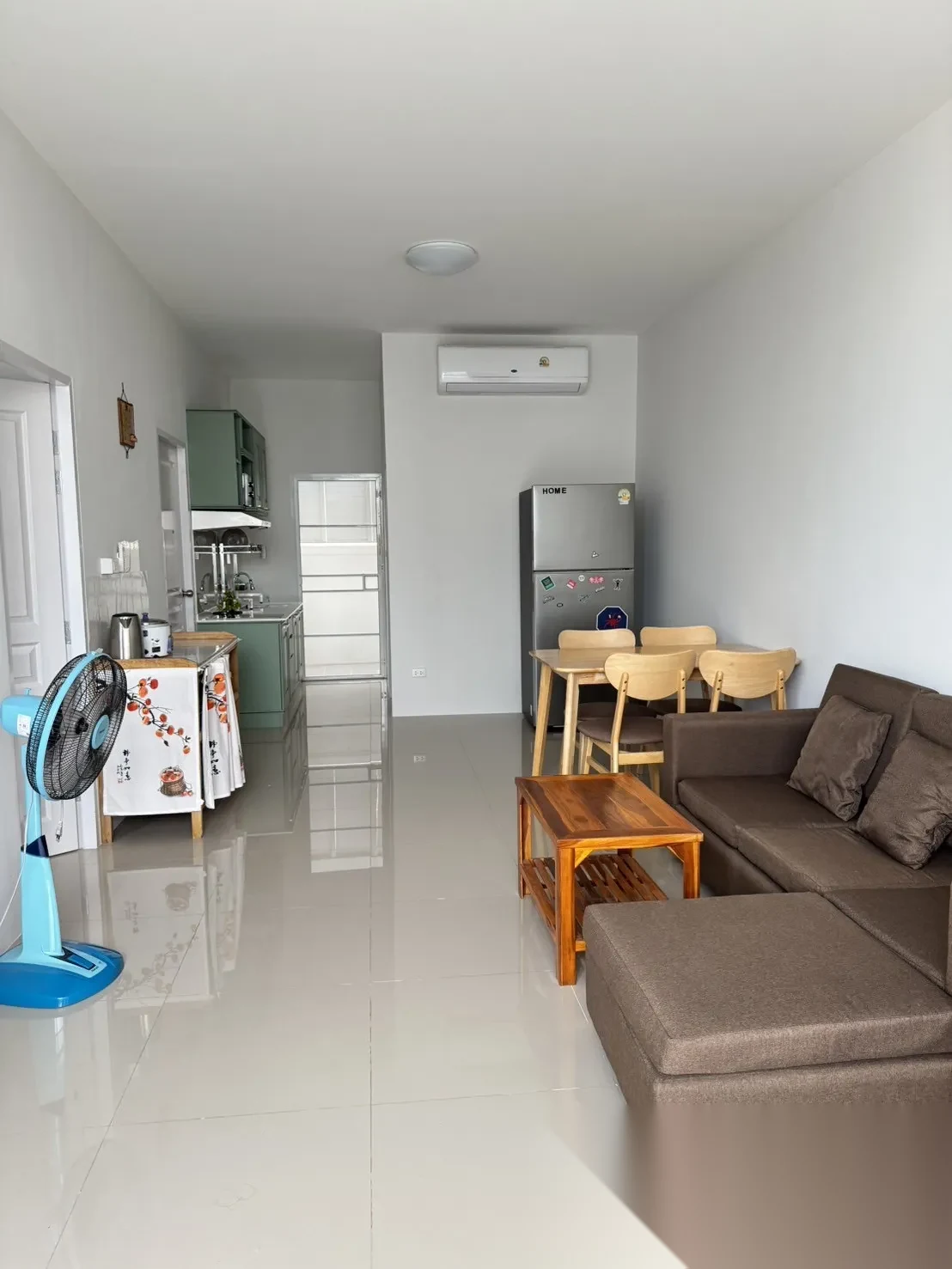 Таунхаус 2BR в комплексе Garden Place Village · Теп Красаттри · Вид в сад