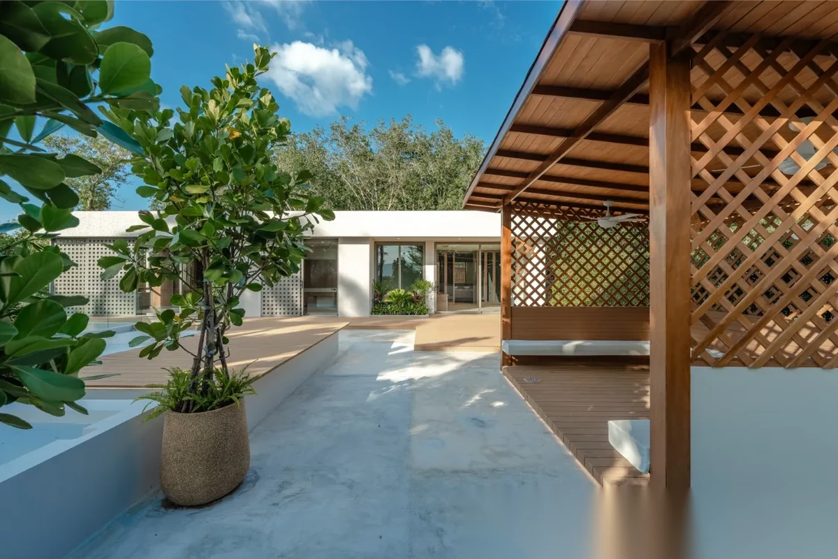 4 Bedroom Villa for sale at Tanode Villas 2 complex · Choeng Thale · Garden View — photo 74