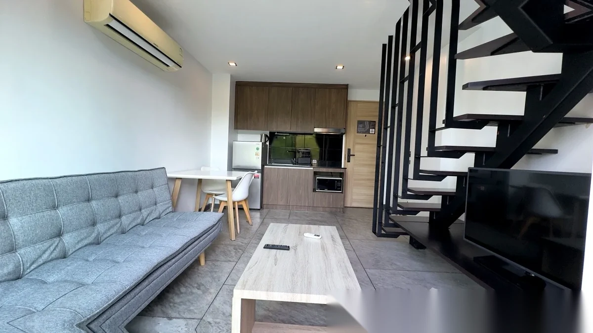 Апартаменты 1BR в ЖК Utopia Loft · Раваи · Выход к бассейну — фото 6