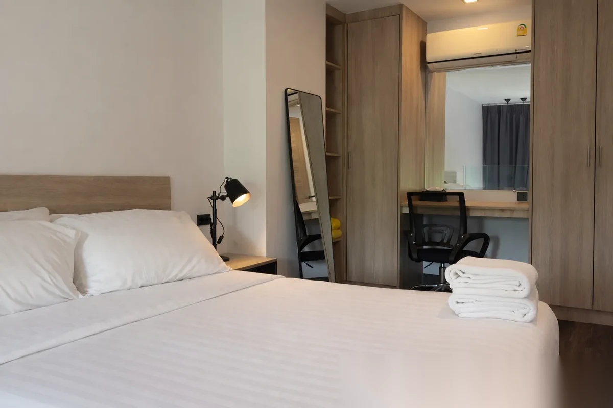 Апартаменты 1BR в ЖК Utopia Loft · Раваи · Выход к бассейну — фото 8