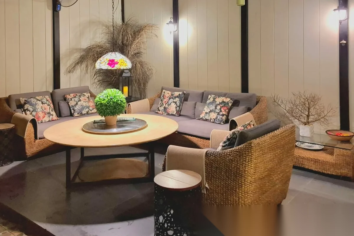 Вилла 3BR в комплексе Saiyuan Med Village · Раваи · Вид на бассейн — фото 6