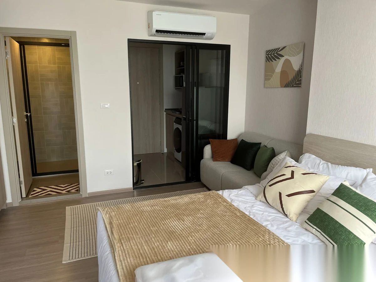 Апартаменты 1BR в ЖК Dcondo Reef Phuket · Кату · Выход к бассейну — фото 3