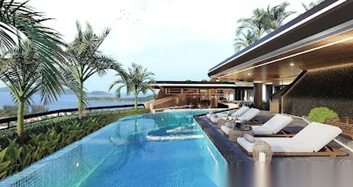 Studio Apartment for sale at The One Naiharn complex · Rawai · Garden View
