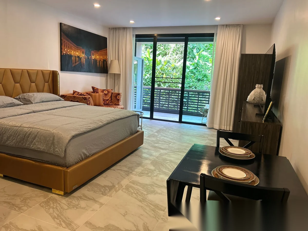 Studio Apartment for rent at The Unity Patong complex · Patong · Garden View — photo 7