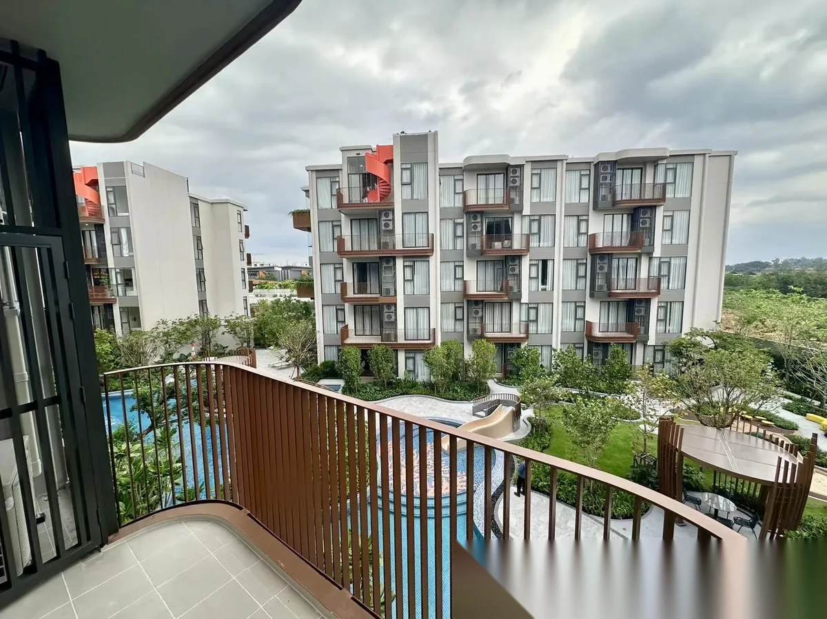 2 Bedroom Apartment for rent at CANVAS Cherngtalay complex · Choeng Thale · Pool View — photo 12