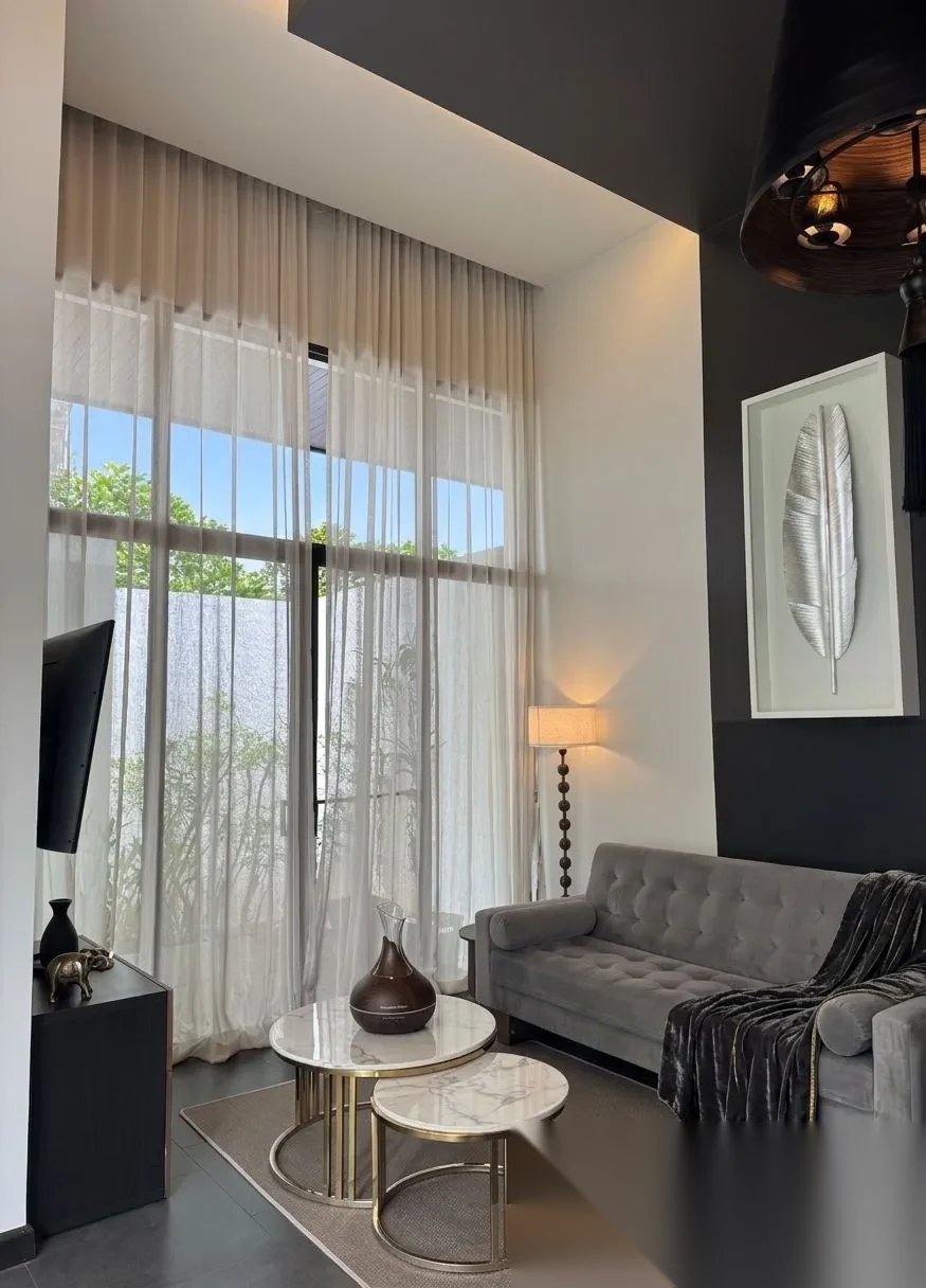 2 Bedroom Villa for rent at Mono Luxury Villa Pasak complex · Si Sunthon · Pool View — photo 8