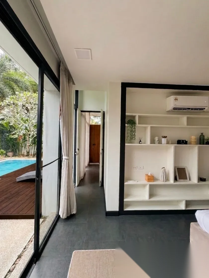 2 Bedroom Villa for rent at Mono Luxury Villa Pasak complex · Si Sunthon · Pool View — photo 9