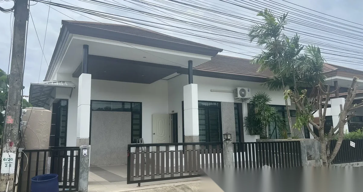 3 Bedroom House for rent at Si Suchart Grand View 5 complex · Phuket Town · Garden View