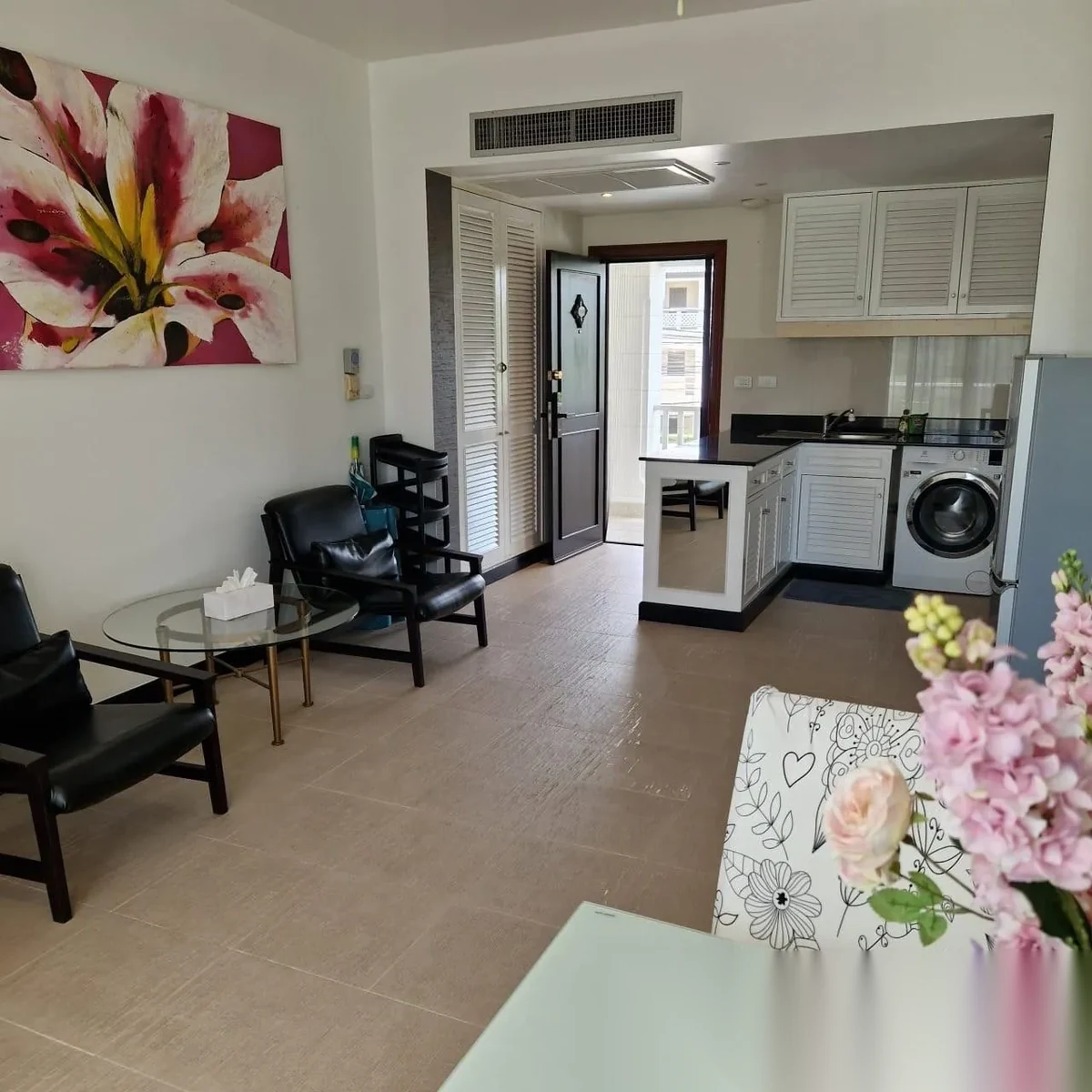 Апартаменты 1BR в ЖК Allamanda 2 & 3 Condominium · Чернг Тале / Bang Tao · Вид на гольф-поле — фото 7