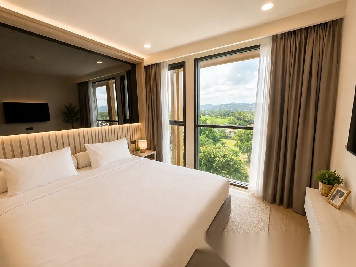 2 Bedroom Apartment for rent at The Ozone Condominium complex · Choeng Thale — photo 2