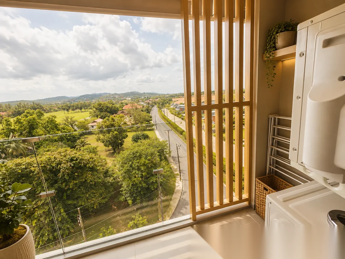 2 Bedroom Apartment for rent at The Ozone Condominium complex · Choeng Thale — photo 3
