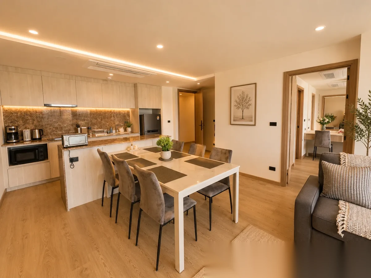 2 Bedroom Apartment for rent at The Ozone Condominium complex · Choeng Thale — photo 4