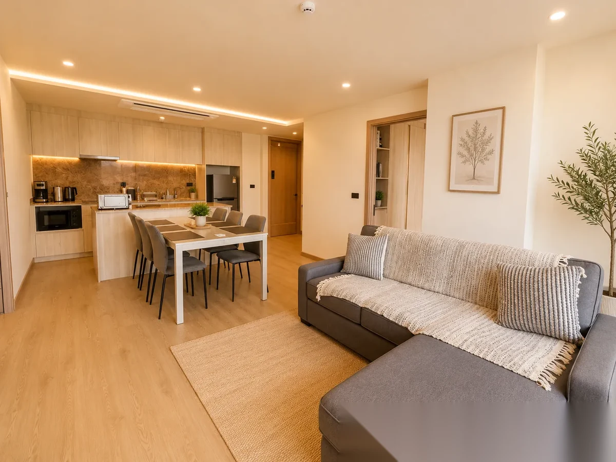 2 Bedroom Apartment for rent at The Ozone Condominium complex · Choeng Thale — photo 5