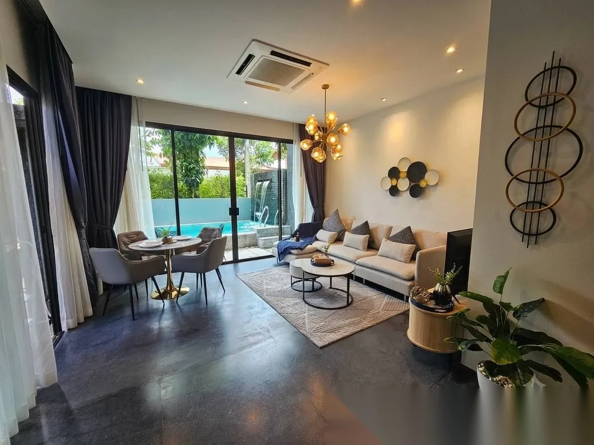 2 Bedroom Villa for rent at The 8 Pool Villa complex · Chalong · Pool View — photo 3