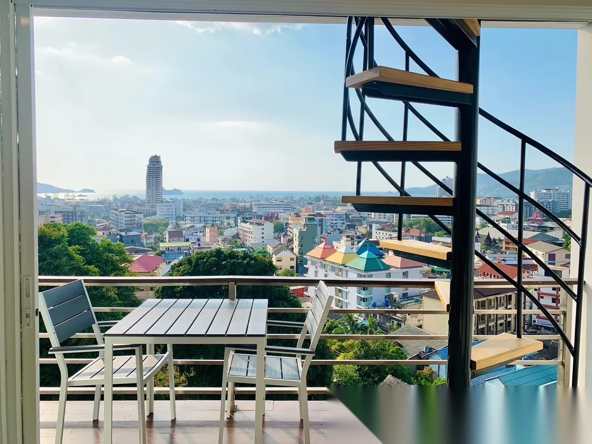 Studio Penthouse for sale at Bayshore Oceanview Condominium complex · Patong · Sea View — photo 3