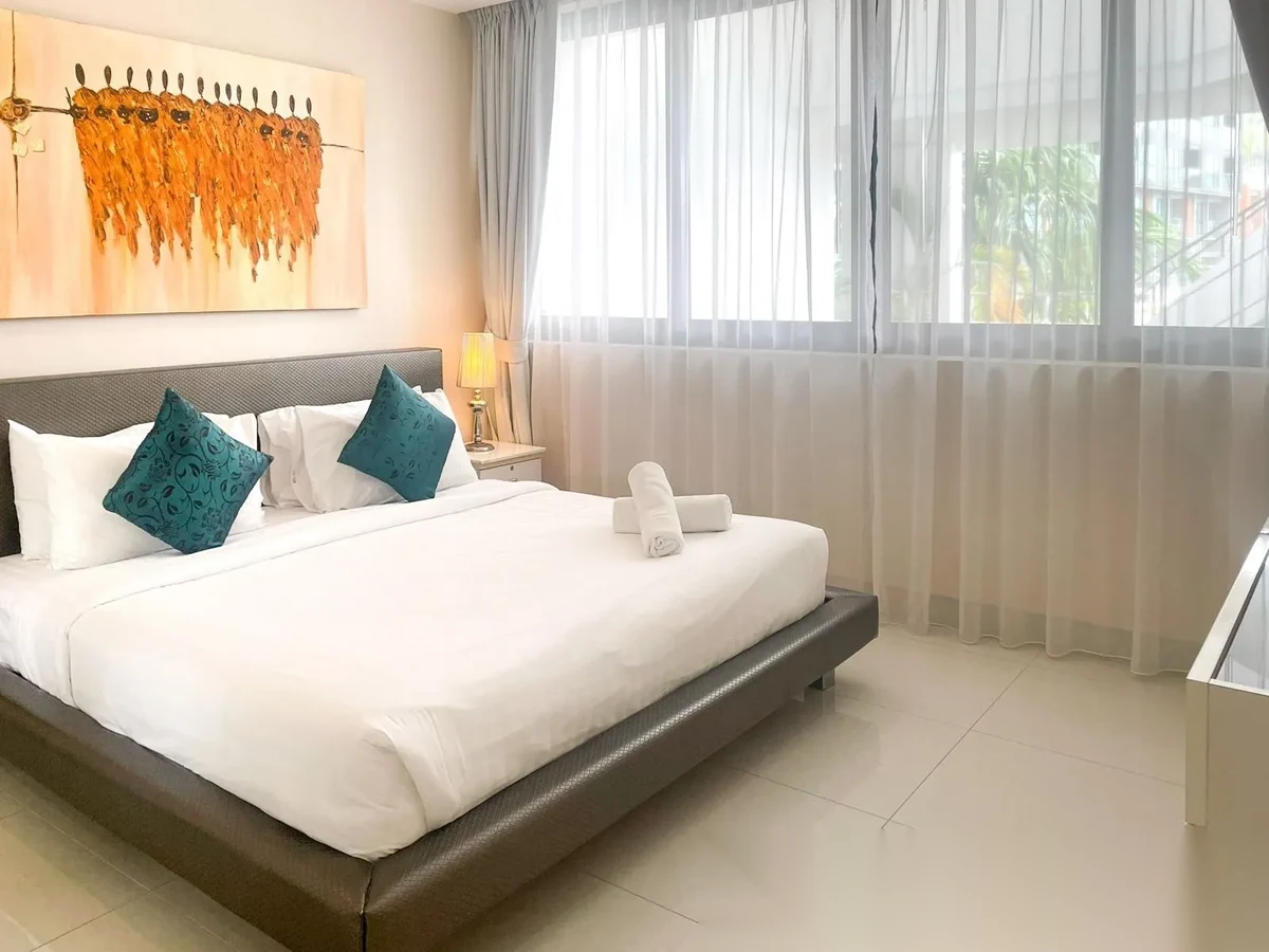 2 Bedroom Apartment for rent at Sansuri complex · Choeng Thale · Pool View — photo 2