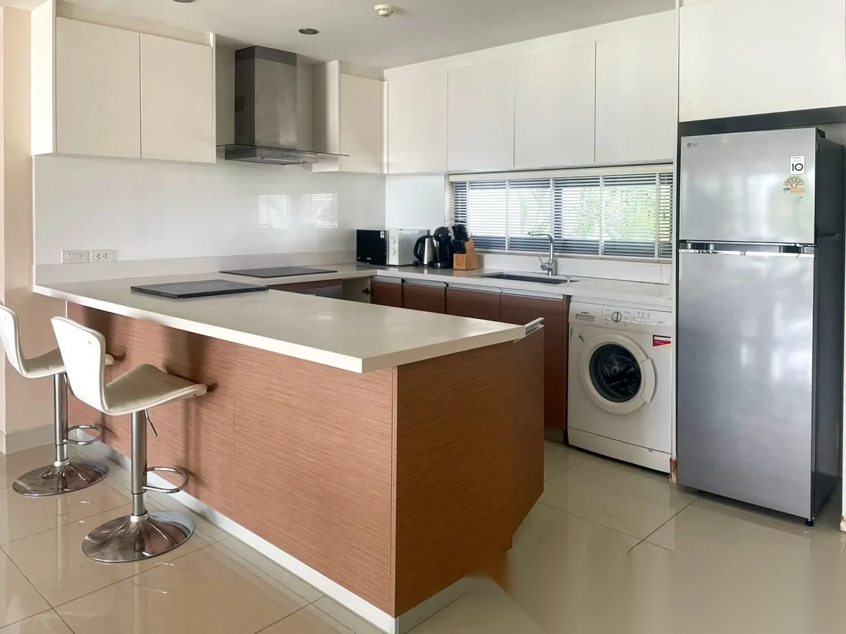 2 Bedroom Apartment for rent at Sansuri complex · Choeng Thale · Pool View — photo 3